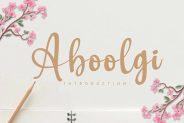 Aboolgi Font