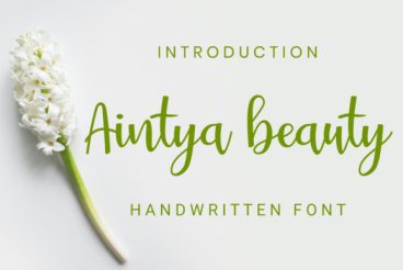 Aintya Beauty Font