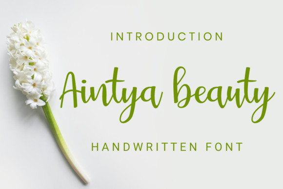Aintya Beauty Font