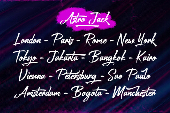 Astro Jack Font