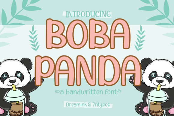 Boba Panda Font Boba Panda Font