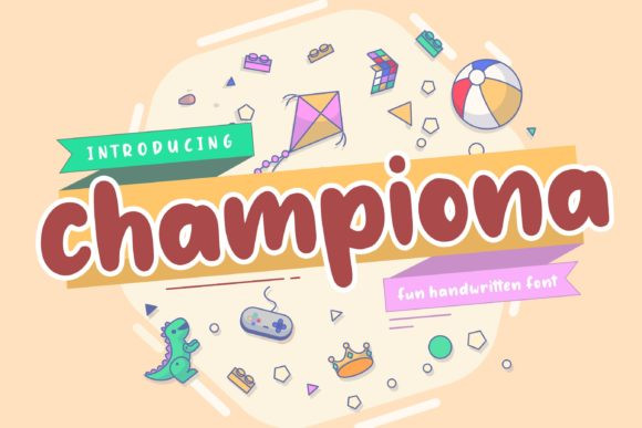 Championa Fun Handwritten Font Championa Fun Handwritten Font