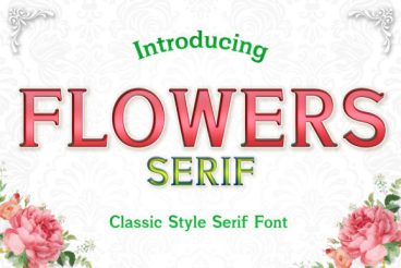 Flowers Font