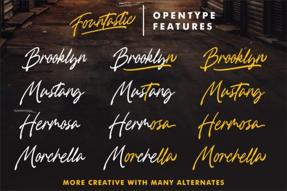Fountastic Font