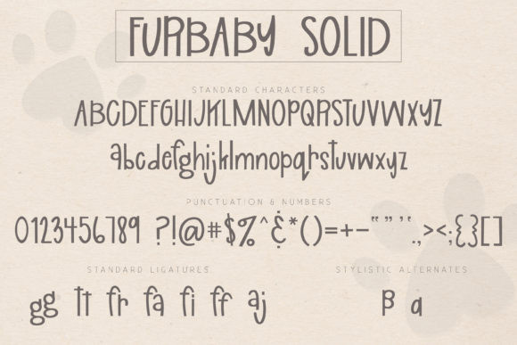 Furbaby Font