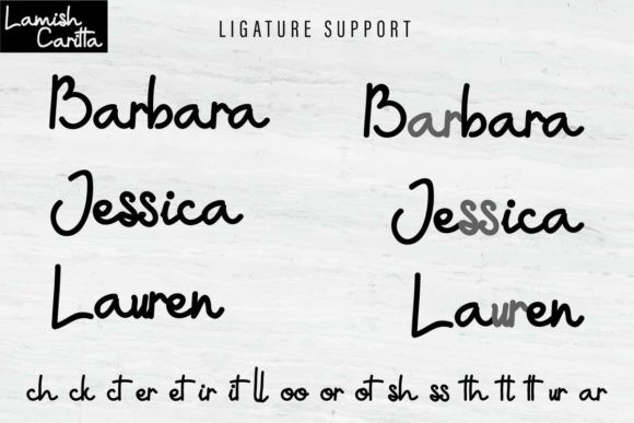 Lamish Caritta Font