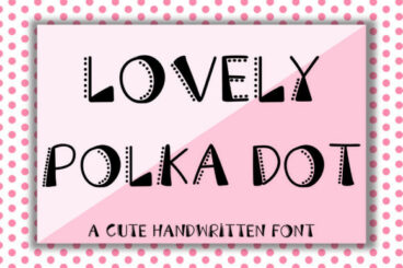 Lovely Polka Dot Font