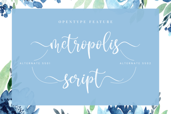 Metropolis Font