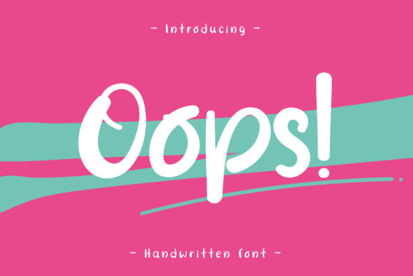 Oops Font Oops Font