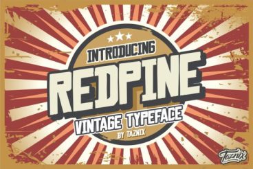 Redpine Font