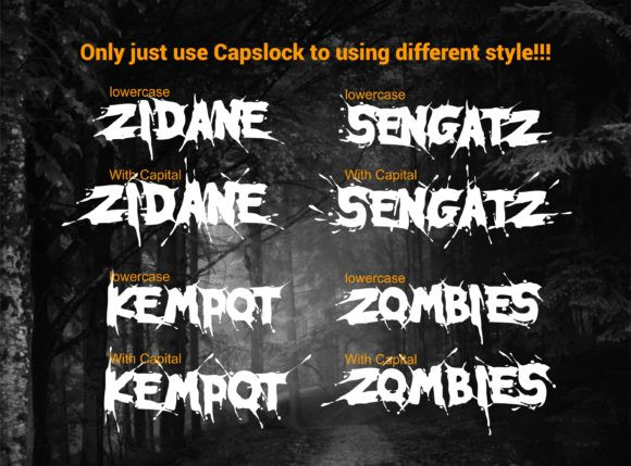 Sengatz Font