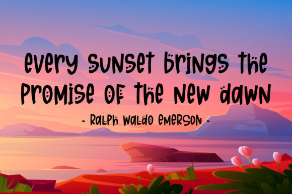 Sunset Story Font