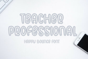 Teacher Professional Font