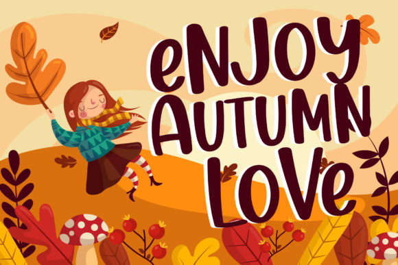 Thanks Autumn Font
