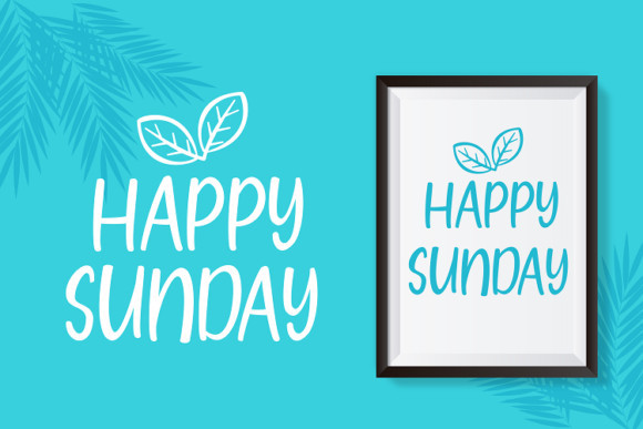Wind Palm Font
