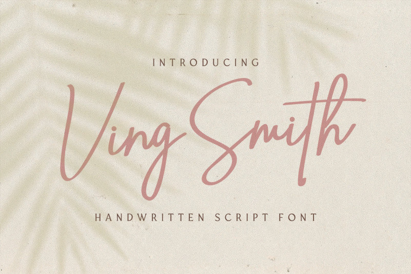 Ving Smith Font Ving Smith Font