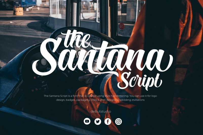 The Santana Font