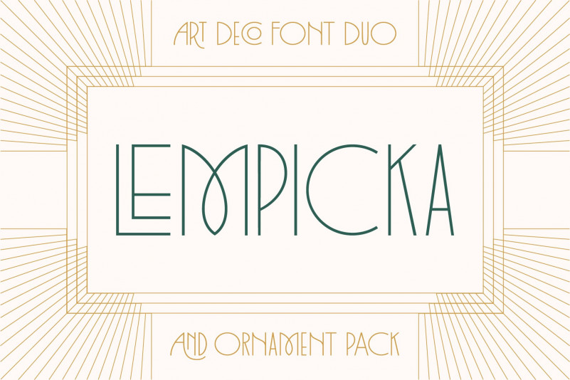 Lempicka Font