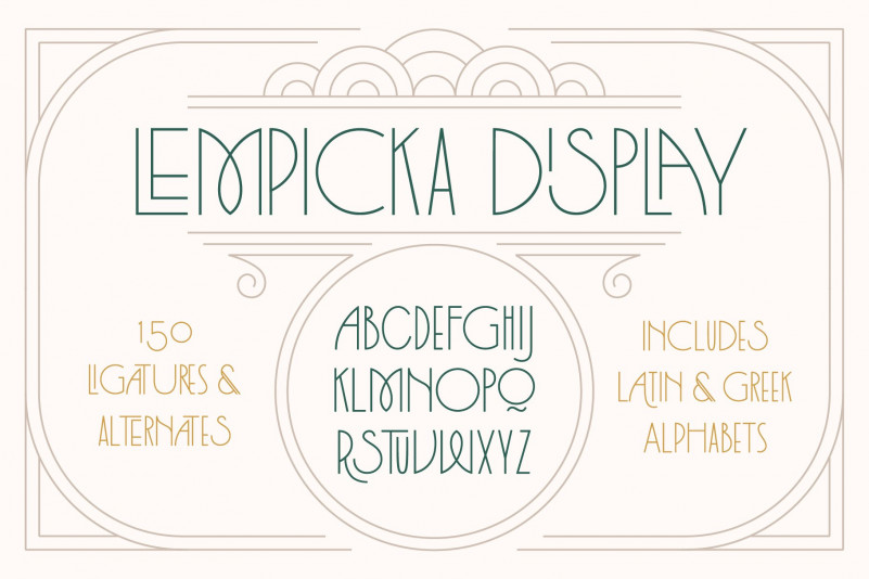 Lempicka Font
