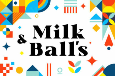 Milk and Balls Font