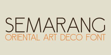 Semarang Font