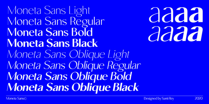 Moneta Sans Font