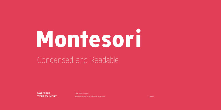 Montesori Font
