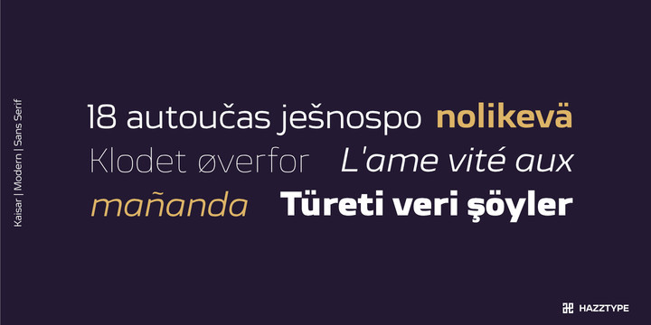 Kaisar Font Kaisar Font