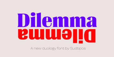 Dilemma Font
