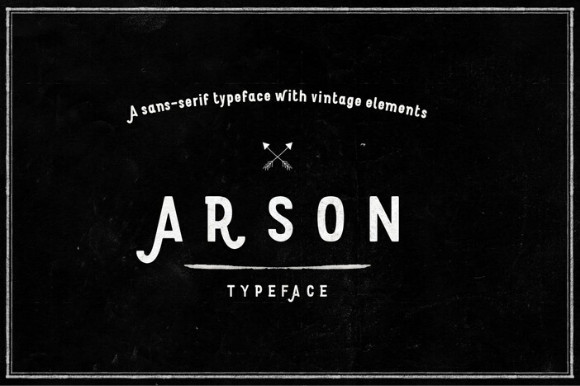 Arson Font
