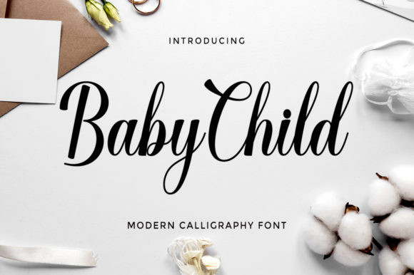 Baby Child Font Baby Child Font