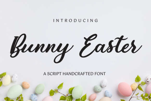Bunny Easter Font Bunny Easter Font