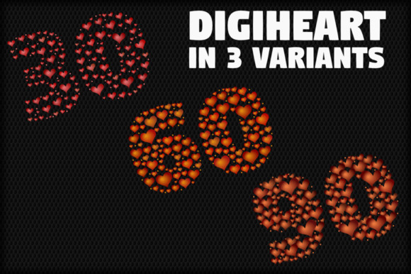 Digiheart Font
