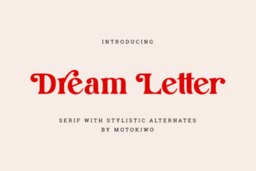 Dream Letter Font