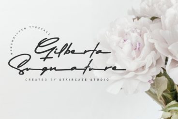 Gilberta Signature Font