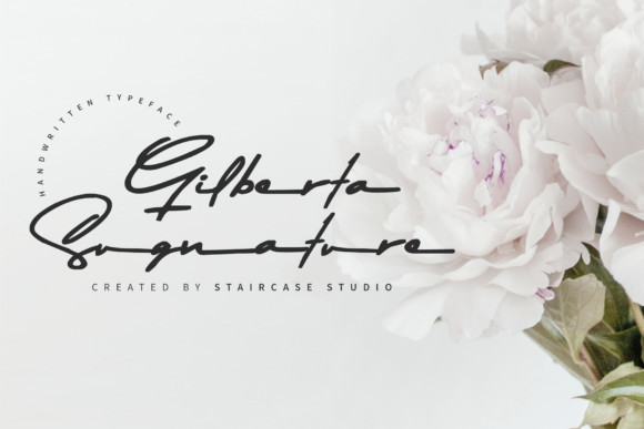 Gilberta Signature Font