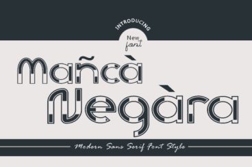 Manca Negara Font