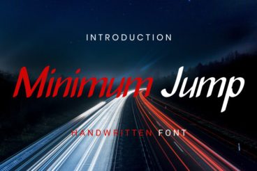 Minimum Jump Font