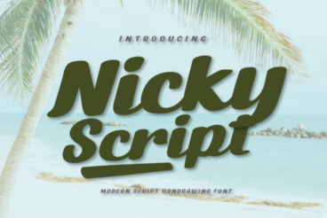 Nicky Script Font