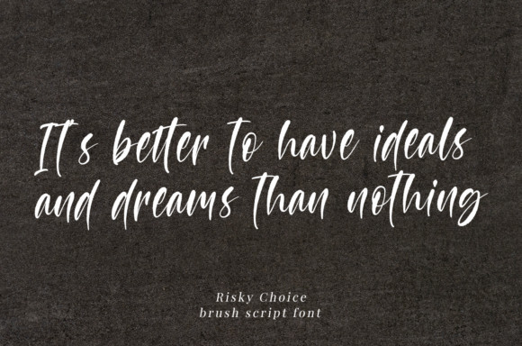 Risky Choice Font