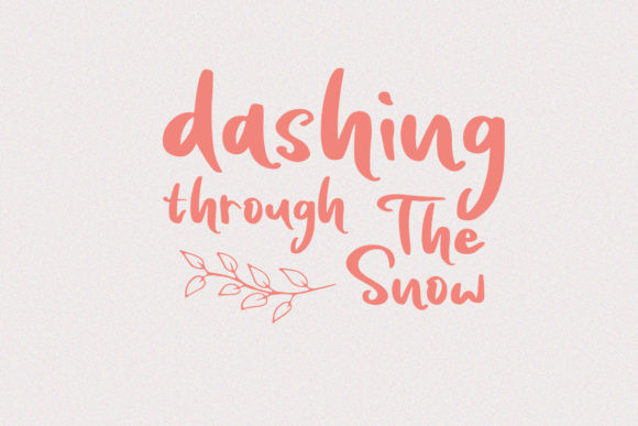 Snowing Font