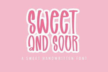 Sweet and Sour Font