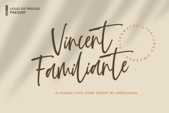 Vincent Familiante Font Vincent Familiante Font