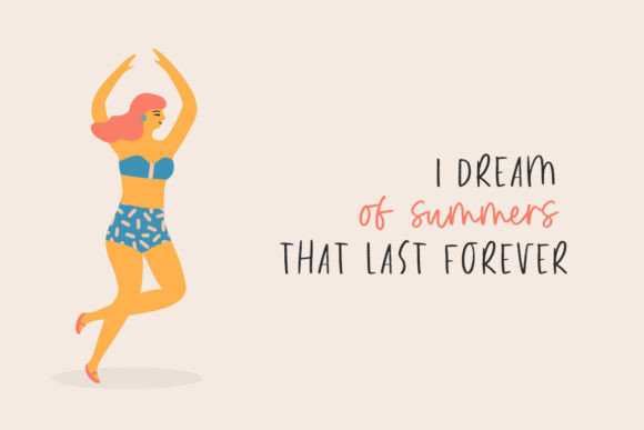 Wandering Flowers Font