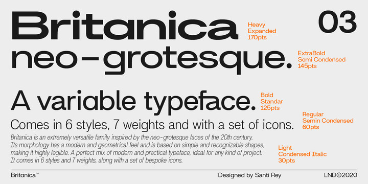 Britanica Font