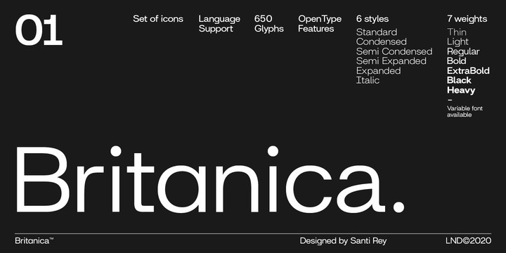 Britanica Font