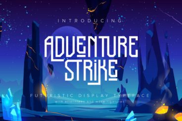 Adventure Strike Font