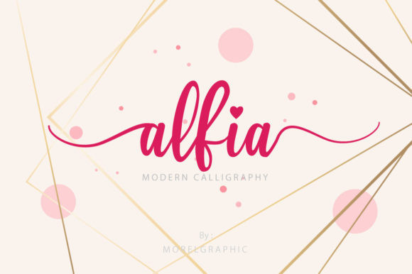 Alfia Font Alfia Font