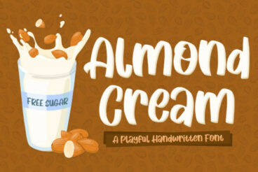 Almond Cream Font