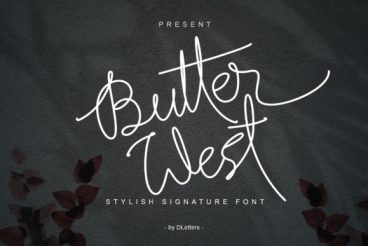 Butter West Font